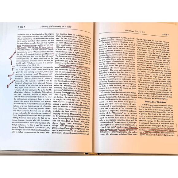 Church Triumphant: History of Christianity up to 1300 by Hinson (1995 1st Ed HC) - Picture 6 of 11